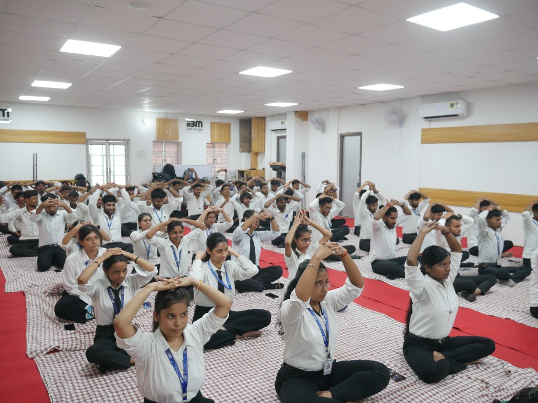 World Yoga Day 2024 in IIBM Patna
